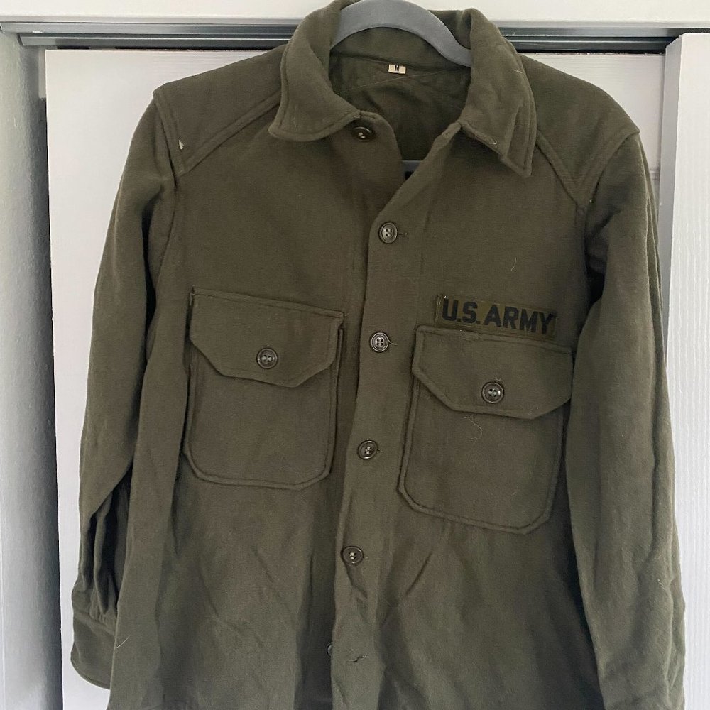 Vintage US Army Wool Shirt